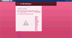 Desktop Screenshot of lorebelablogger.blogspot.com