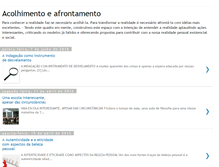 Tablet Screenshot of acolhimento-afrontamento.blogspot.com