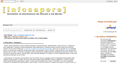 Desktop Screenshot of infosapere.blogspot.com