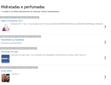 Tablet Screenshot of hidratadaseperfumadas.blogspot.com