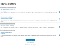 Tablet Screenshot of clothingislam.blogspot.com