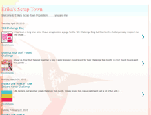 Tablet Screenshot of erikasscraptown.blogspot.com