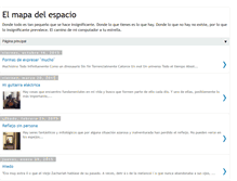 Tablet Screenshot of elmapadelespacio.blogspot.com