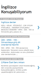 Mobile Screenshot of ingilizcekonusabiliyorum.blogspot.com