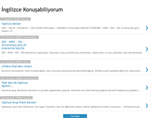 Tablet Screenshot of ingilizcekonusabiliyorum.blogspot.com