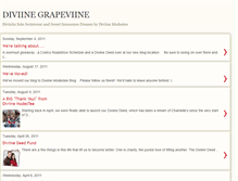 Tablet Screenshot of diviinegrapeviine.blogspot.com