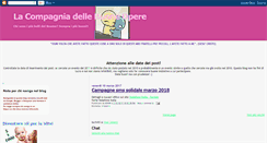 Desktop Screenshot of lacompagniadellebuoneopere.blogspot.com