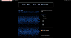 Desktop Screenshot of andrewtheamazing.blogspot.com