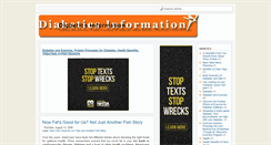 Desktop Screenshot of diabetics-blog.blogspot.com