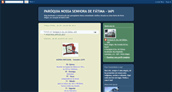 Desktop Screenshot of paroquiafatima-iapi.blogspot.com