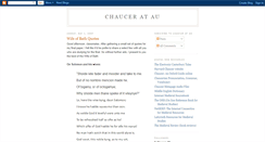 Desktop Screenshot of americanchaucer.blogspot.com