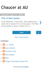 Mobile Screenshot of americanchaucer.blogspot.com