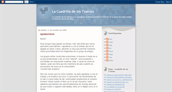 Desktop Screenshot of lacuadrilladelostxatxos.blogspot.com