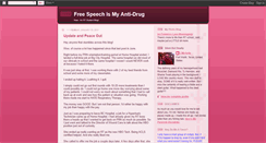 Desktop Screenshot of freespeechismyantidrug.blogspot.com