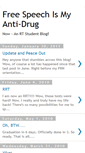 Mobile Screenshot of freespeechismyantidrug.blogspot.com
