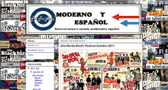 Desktop Screenshot of modernoyespanol.blogspot.com