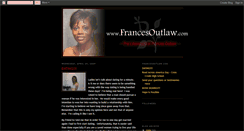 Desktop Screenshot of francesoutlaw.blogspot.com