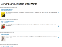Tablet Screenshot of exhibitionoftheweek.blogspot.com