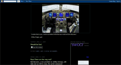 Desktop Screenshot of airlineflightblogger.blogspot.com