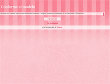 Tablet Screenshot of conformealmodelo.blogspot.com
