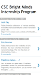 Mobile Screenshot of cscbrightminds.blogspot.com