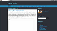 Desktop Screenshot of fallinindia.blogspot.com