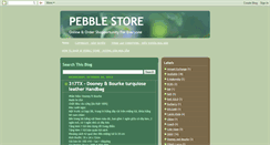 Desktop Screenshot of pebblestore.blogspot.com