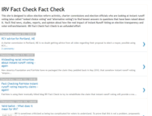 Tablet Screenshot of irvfactcheckfactcheck.blogspot.com