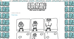 Desktop Screenshot of blarbraincomics.blogspot.com