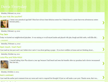 Tablet Screenshot of daviseveryday.blogspot.com