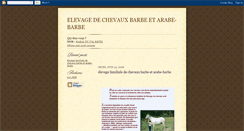 Desktop Screenshot of haras-du-val-khyri.blogspot.com