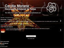 Tablet Screenshot of ceciliamorana.blogspot.com