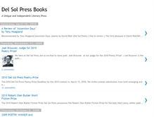Tablet Screenshot of delsolpressbooks.blogspot.com