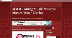 Desktop Screenshot of mmm-musig-musik-musique-musica-music.blogspot.com