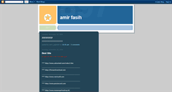 Desktop Screenshot of amirsoft1383.blogspot.com