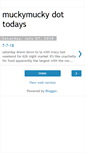 Mobile Screenshot of muckymucky.blogspot.com