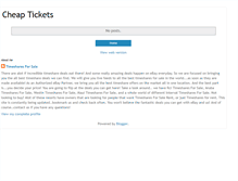 Tablet Screenshot of cheap--tickets.blogspot.com