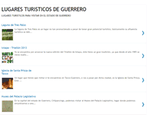 Tablet Screenshot of lugaresturisticosdeguerrero.blogspot.com