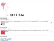 Tablet Screenshot of irktism.blogspot.com
