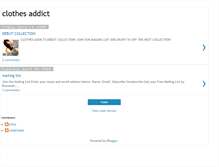 Tablet Screenshot of clothes-addicts.blogspot.com