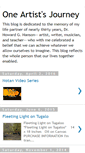 Mobile Screenshot of oneartistsjourney.blogspot.com