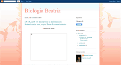Desktop Screenshot of biologia-beatrizgrisales.blogspot.com