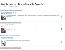 Tablet Screenshot of clubvillaarguello1979.blogspot.com