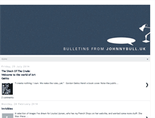 Tablet Screenshot of johnnybulletins.blogspot.com