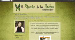 Desktop Screenshot of elrincodelashadasmanualidades.blogspot.com