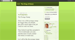 Desktop Screenshot of kingofgreen.blogspot.com