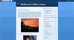 Desktop Screenshot of melissacullenjones.blogspot.com