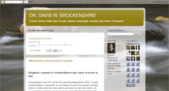 Desktop Screenshot of drbrockenshire.blogspot.com