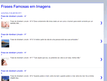 Tablet Screenshot of frasesfamosasemimagens.blogspot.com