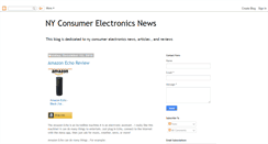 Desktop Screenshot of nyconsumerelectronics.blogspot.com